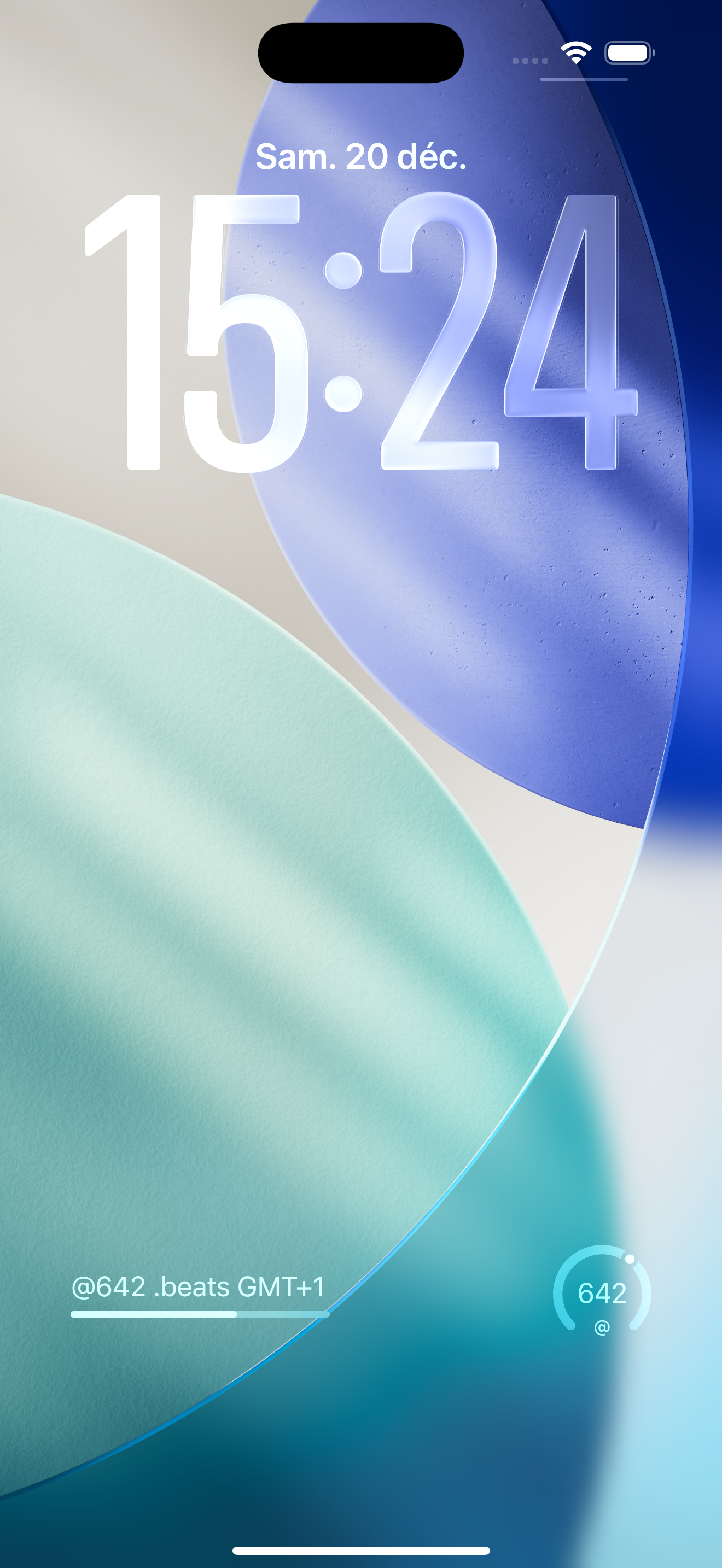 iPhone lock screen Widgets